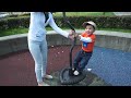 Spinning at the Playground by David Lam Park