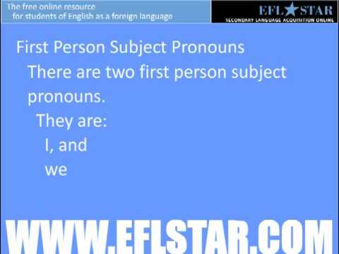 Learn English - the first, second and third