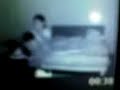 ghost silhouette seen through the infrared of mobile eye