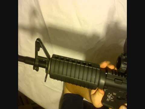 how to remove front sight on g&g m4