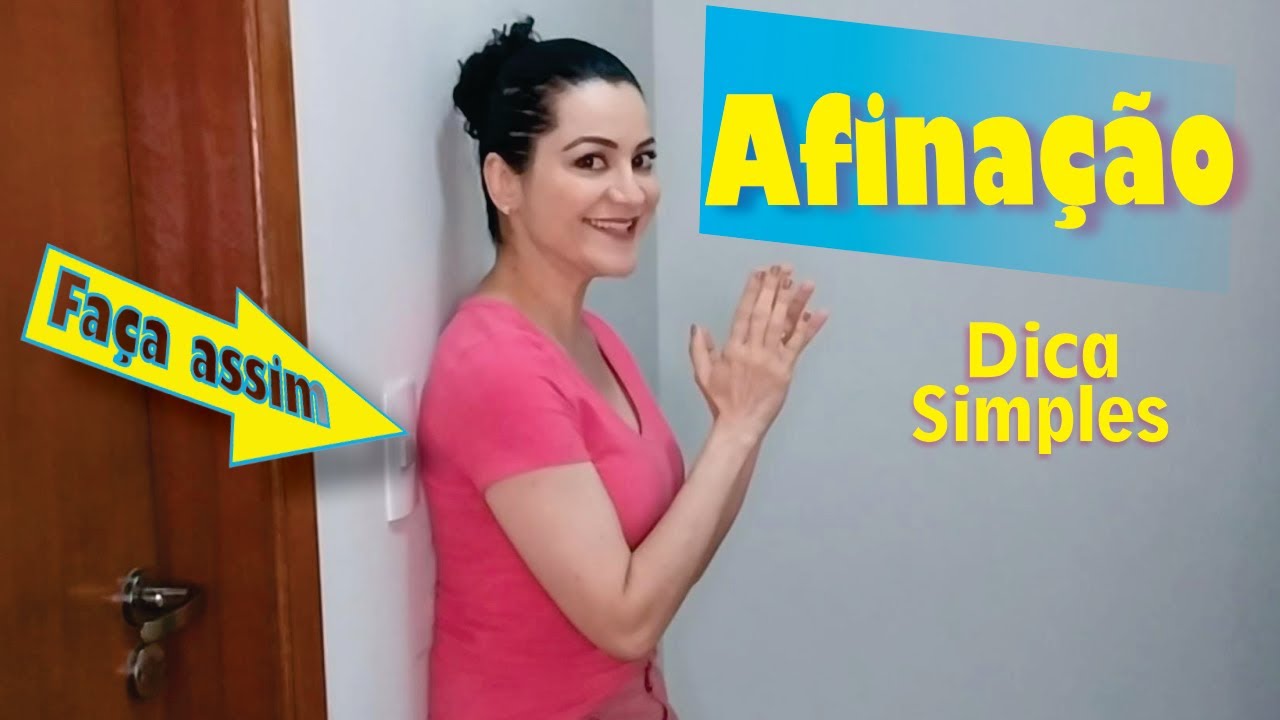 TÉCNICA VOCAL   EXERCÍCIO de RESPIRAÇÃO  Melhore sua afinação