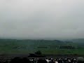 08総火演　90式戦車走行間射撃