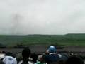 08総火演　90式戦車走行間射撃