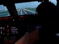 B747-400 landing