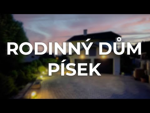 Video Prodej rodinného domu, 750 m2, Písek, ul. V Lukách