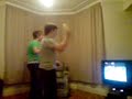 Jonesy and Jay messin about on the wii Jonesy and Jay messin about on the wii