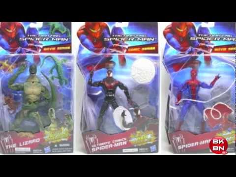 The Amazing Spider-man 6 Inch Movie & Comic Figures Revealed! BKBN News Flash!