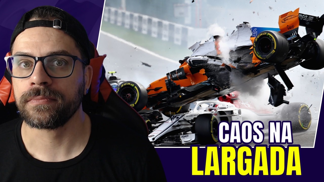 AS LARGADAS MAIS CAÓTICAS DA HISTÓRIA DA FÓRMULA 1