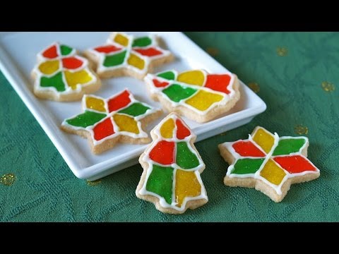 Easy Glittering Christmas Cookies (Cup Measurement Recipe) ã‚ラã‚ラクリスマスクッã‚ー (レシピ) (GIVEAWAY CLOSED)