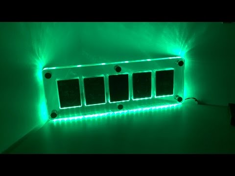 LED Bottomlit Acrylic Card Case