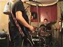 iceburn in studio playing master of puppets