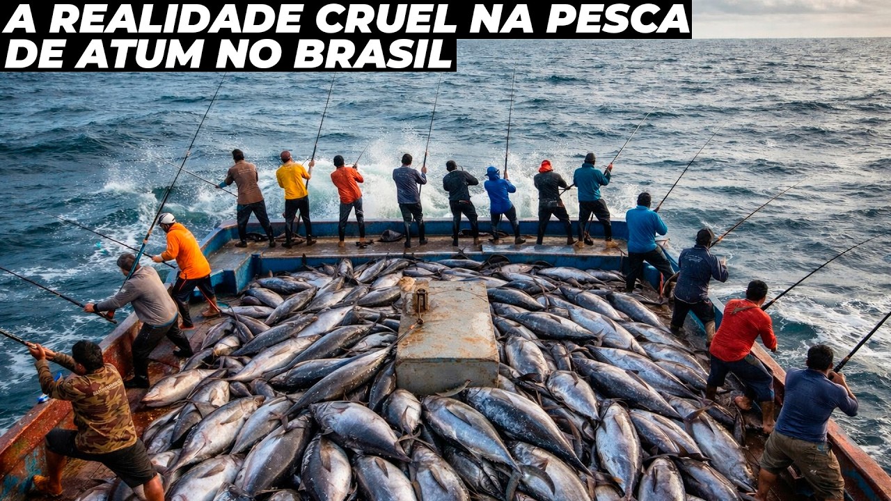 A realidade da perigosa pesca de atum no Brasil