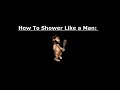 How Women & Men Shower