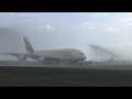 Emirates A380 inaugural flight to JFK