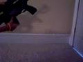 Cardboard assault rifle and sniper rifle