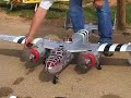b25 mitchell rc con dos os 50 sx  11servos 1800de ala y 1450 delongitub rodaje y ajuste de motores