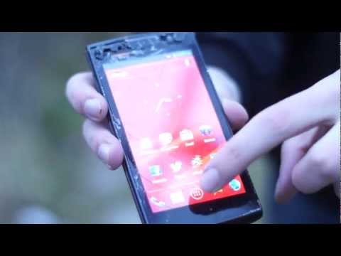 4500 - Brutal tests of the Prestigio MultiPhone 4500 DUO display - http://smartphone.bg.