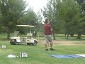 Owen Hanson at the ALDA Long Drive Team Challenge