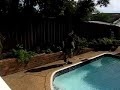 Walking Around The Pool