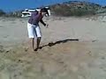 Prank on beach at naxos island,greece funny asteio