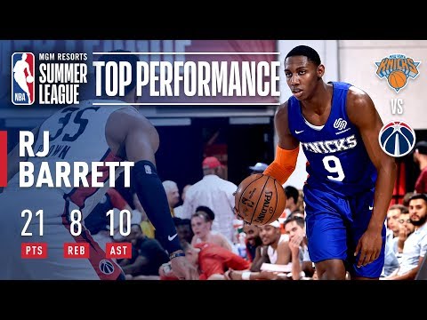 Video: RJ Barrett Shines in Knicks Summer Finale | July 13, 2019