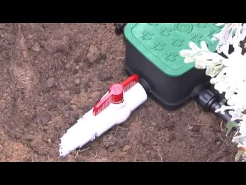 how to locate irrigation solenoid valve