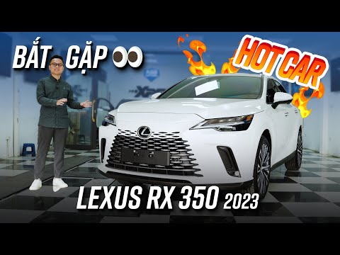 Lần đầu gặp Lexus RX350 2023: Từ 3,5 tỷ để sở hữu 1 biểu tượng lừng lững!