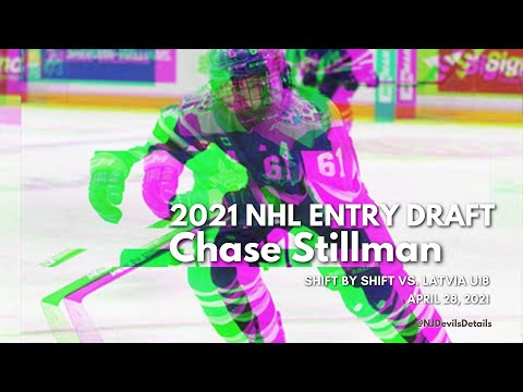 2021 NHL Draft | Chase Stillman (#6) Shift by Shift vs. Latvia U18, April 28, 2021