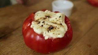 Chef Ian Knauer Recipe – Madame Marmande Tomato with Cheese