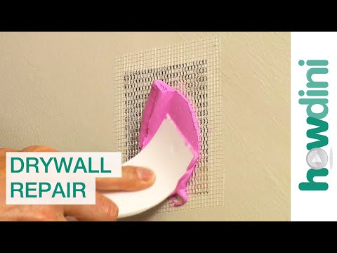 how to quick patch drywall