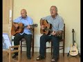 our version of bruce springsteen's song my beautiful reward

colin bidgood (blue shirt) tom sampson (checked shirt)

lyrics

well i sought gold and diamond rings
my own drug to ease the pain that living brings
walked from the mountain to the valley floor
searching for my beautiful reward
searching for my beautiful reward

from a house on a hill a sacred light shines
i walk through these rooms but none of them are mine
down empty hallways i went from door to door
searching for my beautiful reward
searching for my beautiful reward

well your hair shone in the sun
i was so high i was the lucky one
then i came crashing down like a drunk on a barroom floor
searching for my beautiful reward
searching for my beautiful reward

tonight i can feel the cold wind at my back
i'm flyin' high over gray fields my feathers long and black
down along the river's silent edge i soar
searching for my beautiful reward