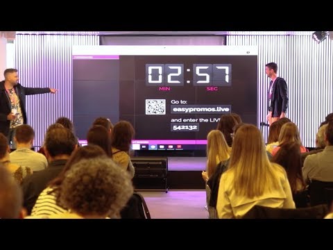 Easypromos lanza una nueva aplicación para hacer sorteos en directo en eventos, congresos y talleres Easypromos lanza una nueva aplicación para hacer sorteos en directo en eventos, congresos y talleres