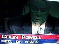 (half audio trouble) AK TV News IRAQ PLAN intro Colin Powell