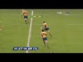 www.greenandgoldrugby.com Sonny Boy Williams getting owned but showing some talent vs the Wallabies at the SFS in 2009