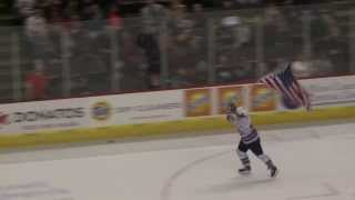 Cyclones vs Komets - February 1, 2014