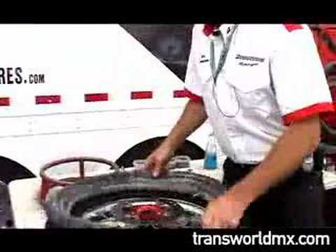 Easy dirt bike tire change instructions