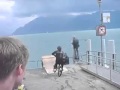 Bike Ramp Head Slam - bike, fail, head, painful, ramp, slam
