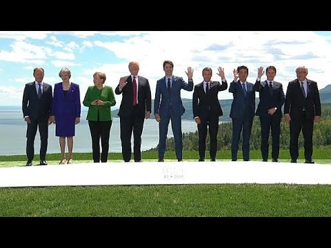 Trotz Handelsstreit: G7-Gipfel in Kanada gibt sich fr ...