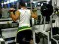Luis Espinal Entrenando 315lbs Squat
