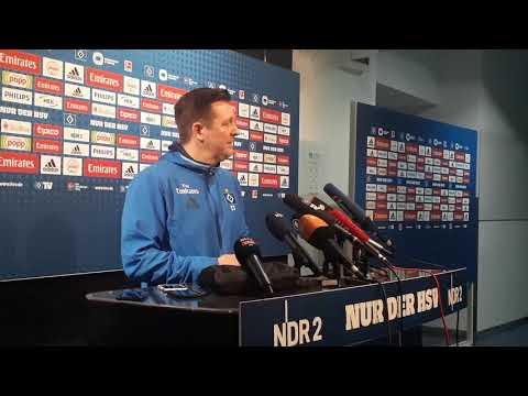 Titz am Tag nach dem HSV-Sieg in Wolfsburg