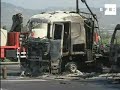 Crece la tensión en la tercera jornada de paro de transportistas
