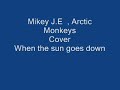 Arctic Monkeys- When the sun goes down cover Arctic Monkeys- When the sun goes down cover