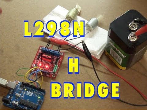 how to control dc motor arduino