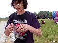 Mike Koban Swallows a Goldfish