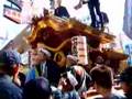 東大阪市　稲田だんじり祭　昼パレード