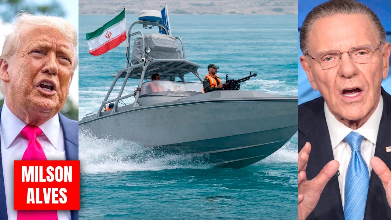 ÚLTIMAS: General vê megaoperação do IRÃ com lanchas rápidas em ORMUZ