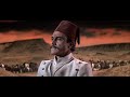 -

khartoum - movie 1966 - part 6 of 11 - general gordon's troops defend food convoy from attack by mahdi's cavalry.

-

siege of khartoum
http://en.wikipedia.org/wiki/siege_of_khartoum

charles george gordon - major-general - known as chinese gordon, gordon pasha, and gordon of khartoum, was a british army officer and administrator. he is remembered for his campaigns in china and northern africa.
http://en.wikipedia.org/wiki/charles_george_gordon

muhammad ahmad - religious leader, in sudan, who proclaimed himself the mahdi - the prophesied redeemer of islam who will appear at end times - in 1881, and declared a jihad against egyptian authority in sudan. he raised an army and led a successful religious war to topple the egyptian occupation of sudan.
http://en.wikipedia.org/wiki/muhammad_ahmad

-

khartoum (film)
http://en.wikipedia.org/wiki/khartoum_%28film%29

khartoum is a 1966 film written by robert ardrey and directed by basil dearden.

the film stars charlton heston as general gordon, with laurence olivier as the mahdi (mahommed ahmed), and is based on gordon's defence of the sudanese city of khartoum from the forces of the mahdist army during the battle of khartoum.

khartoum was filmed by cinematographer ted scaife in ultra panavision 70, and was exhibited in 70 mm cinerama in premiere engagements.

-

plot:

the film is about the last months before the british lost their emplacement in sudan - in theory a subject territory of egypt - in january 1885. britain had occupied, but did not formally annex, egypt in 1883. this is why gordon, who is technically the 