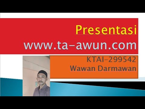 Wawan Darmawan KTAI 299542 ( Solusi Lunas Hutang Ta'awun )