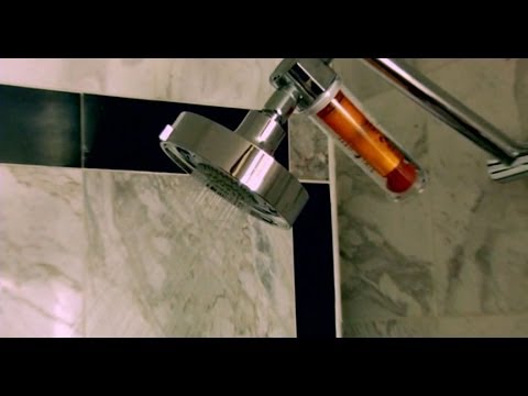 Has - Vitamin C shower heads claim to counteract chlorine in water to reduce hair and skin damage.