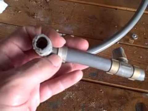 how to repair pb pipe